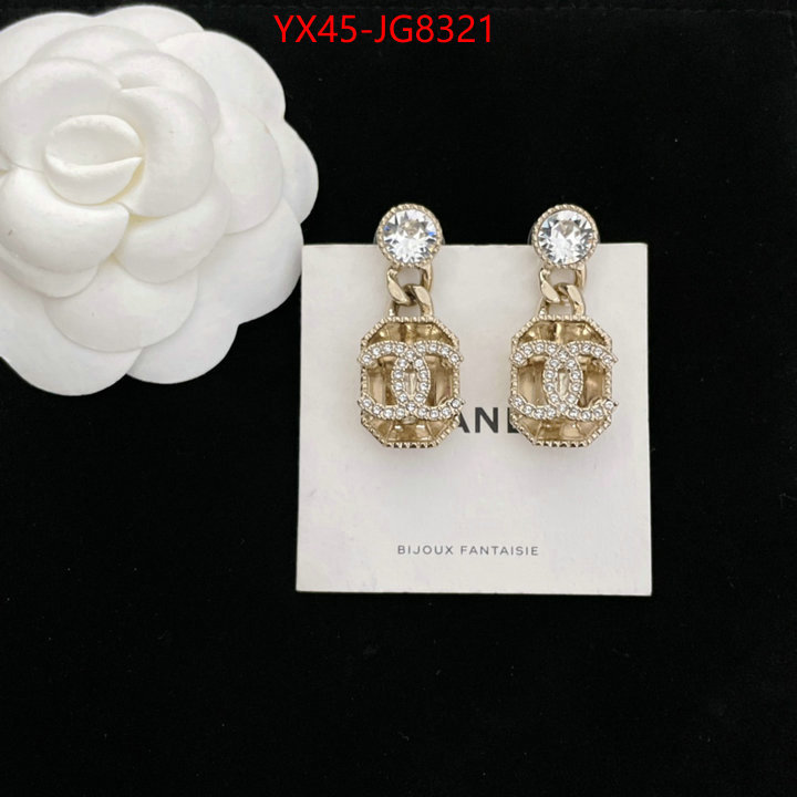 Jewelry-Chanel top grade ID: JG8321 $: 45USD