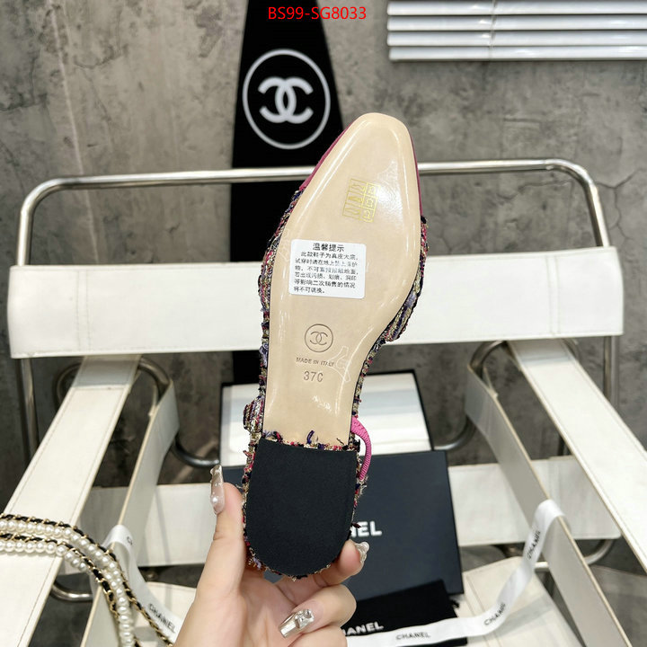 Women Shoes-Chanel where could you find a great quality designer ID: SG8033 $: 99USD