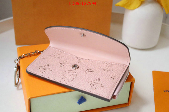 LV Bags(TOP)-Wallet unsurpassed quality ID: TG7594 $: 89USD,