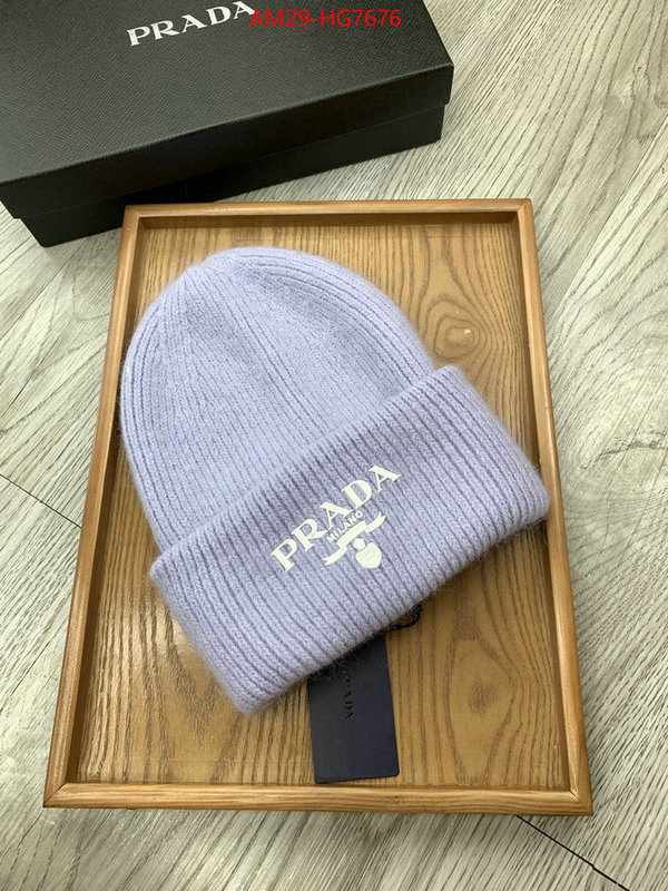 Cap (Hat)-Prada where to buy the best replica ID: HG7676 $: 29USD