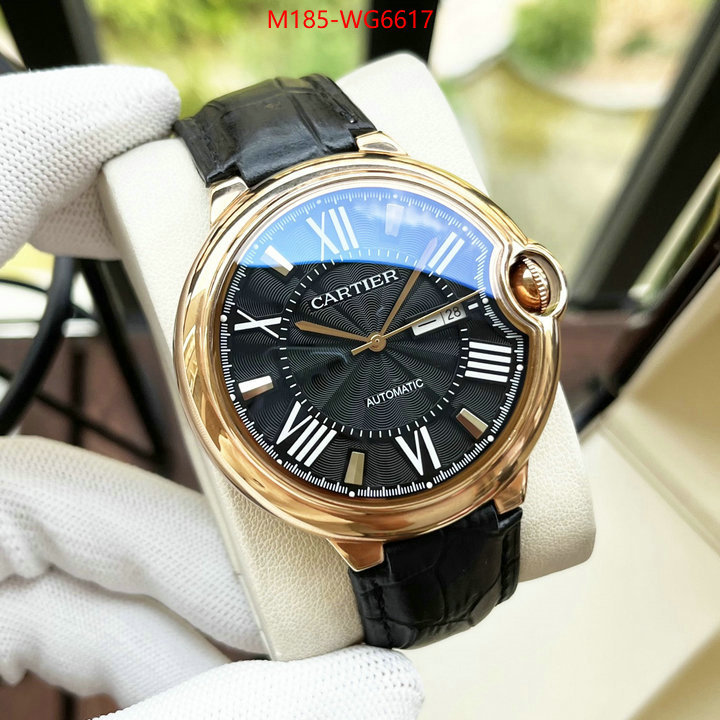 Watch(TOP)-Cartier is it ok to buy replica ID: WG6617 $: 185USD