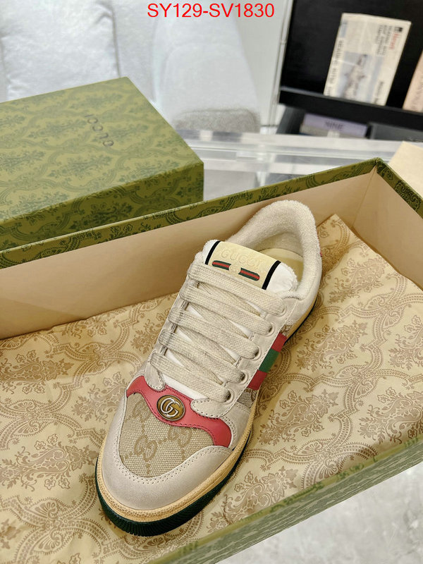 Men Shoes-Gucci high quality replica ID: SV1830 $: 129USD