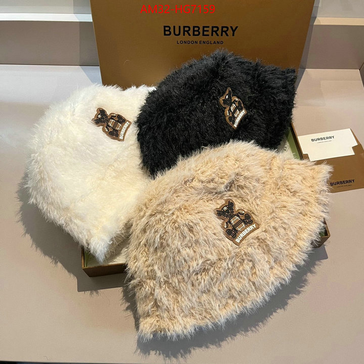 Cap(Hat)-Burberry 1:1 replica wholesale ID: HG7159 $: 32USD