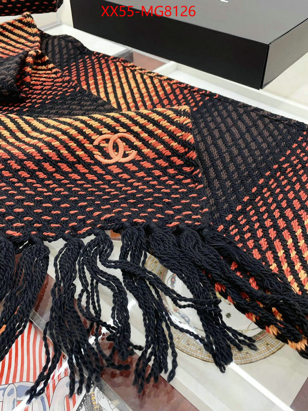 Scarf-Chanel online sale ID: MG8126 $: 55USD