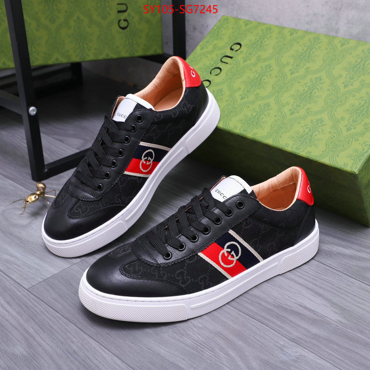 Men Shoes-Gucci best replica 1:1 ID: SG7245 $: 105USD