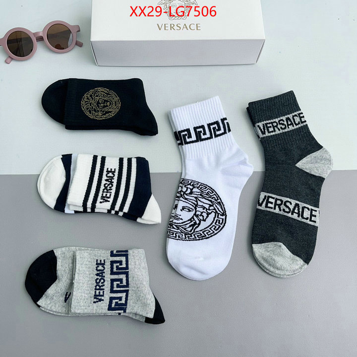 Sock-Versace luxury cheap replica ID: LG7506 $: 29USD