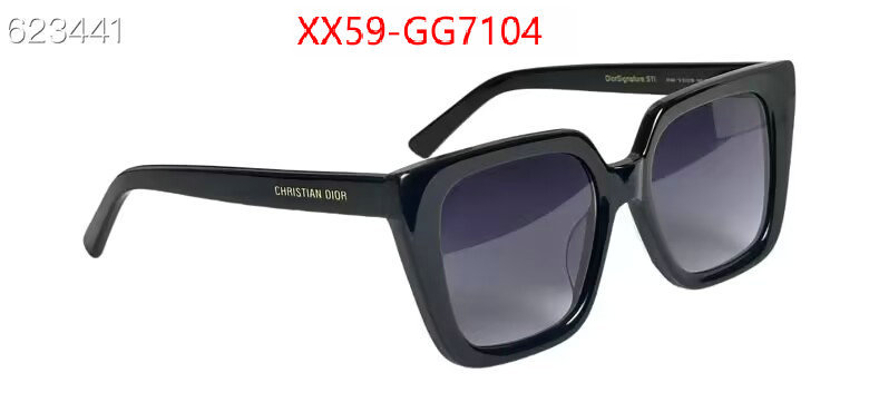 Glasses-Dior 2023 replica wholesale cheap sales online ID: GG7104 $: 59USD