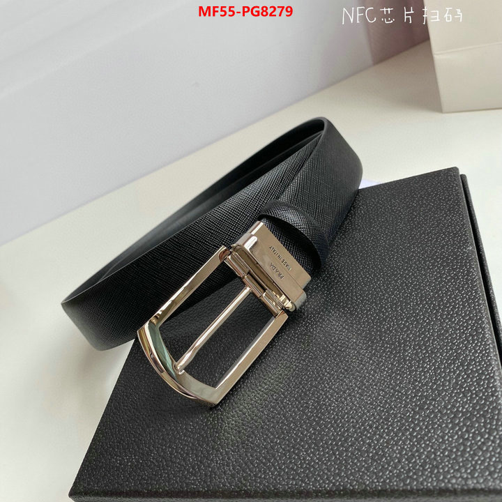 Belts-Prada outlet 1:1 replica ID: PG8279 $: 55USD