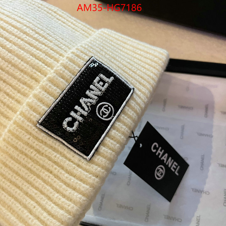 Cap (Hat)-Chanel we provide top cheap aaaaa ID: HG7186 $: 35USD