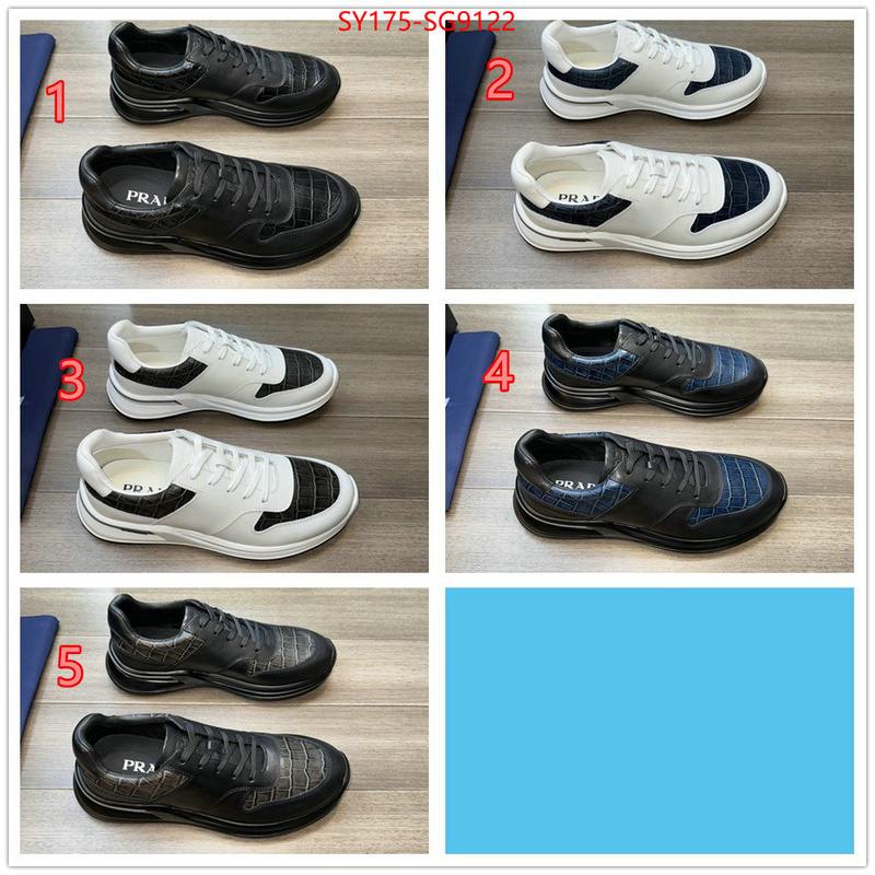 Men shoes-Prada replica sale online ID: SG9122 $: 175USD