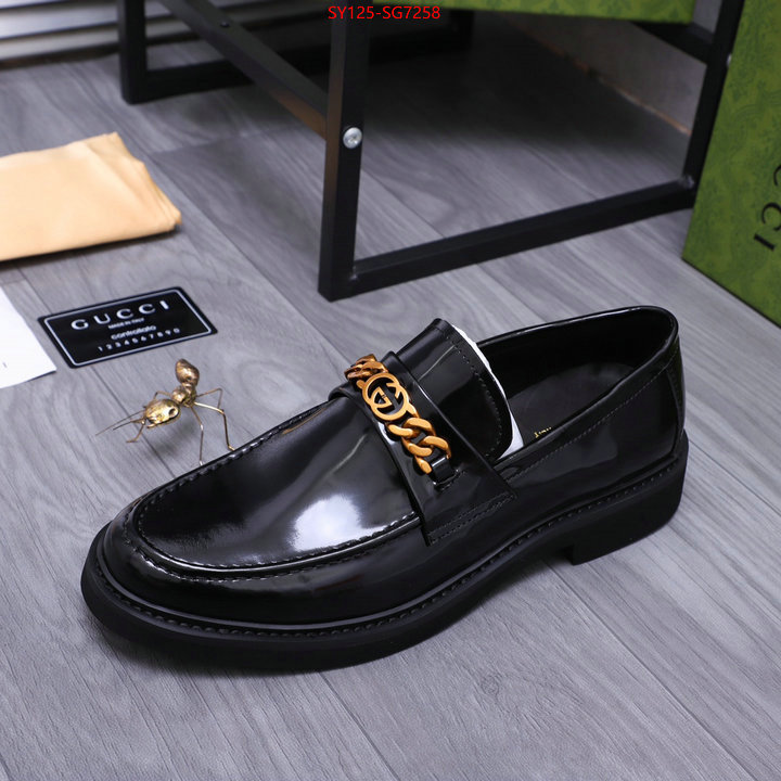 Men Shoes-Gucci highest product quality ID: SG7258 $: 125USD