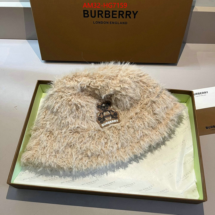 Cap(Hat)-Burberry 1:1 replica wholesale ID: HG7159 $: 32USD