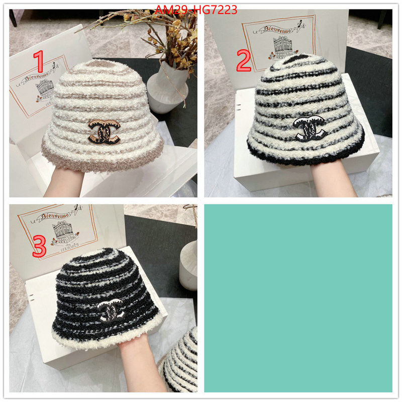 Cap (Hat)-Chanel replica sale online ID: HG7223 $: 29USD