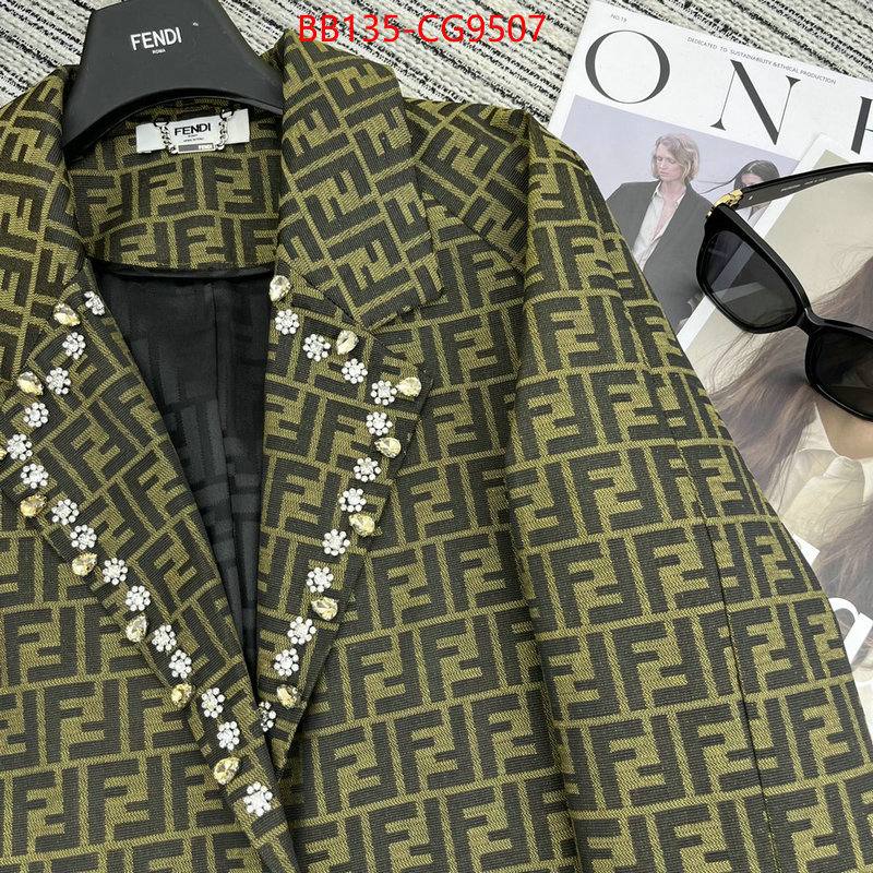 Clothing-Fendi how to find designer replica ID: CG9507 $: 135USD