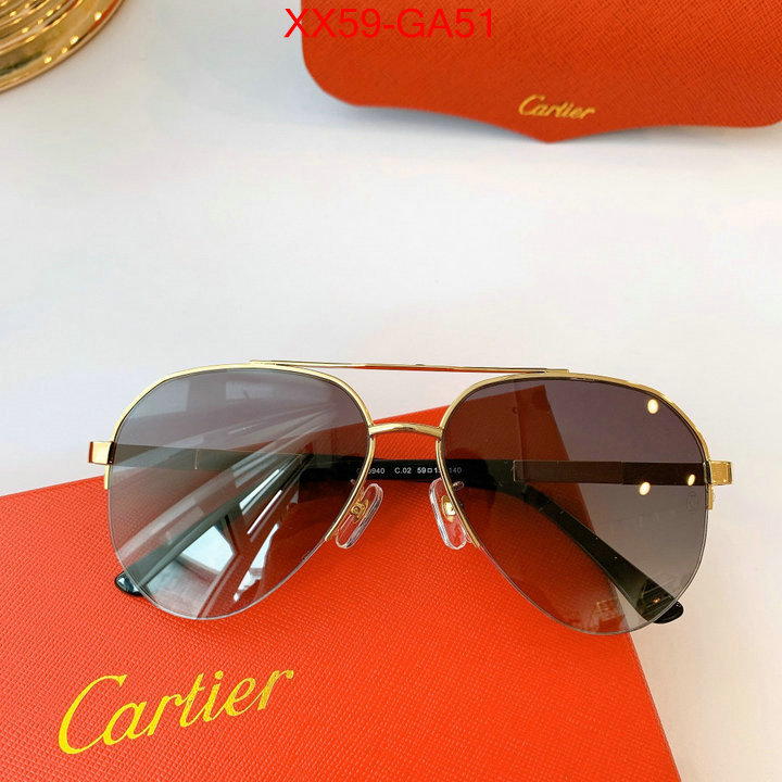 Glasses-Cartier highest quality replica ID:GA51 $:59USD