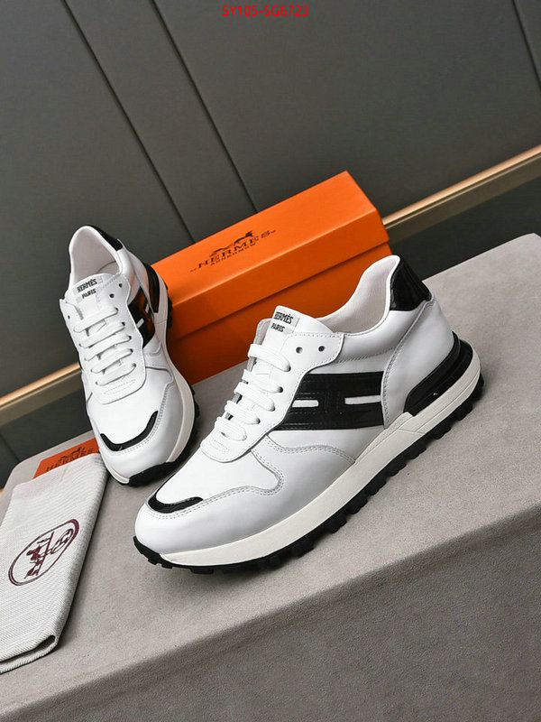 Men Shoes-Hermes replica 1:1 high quality ID: SG6723 $: 105USD