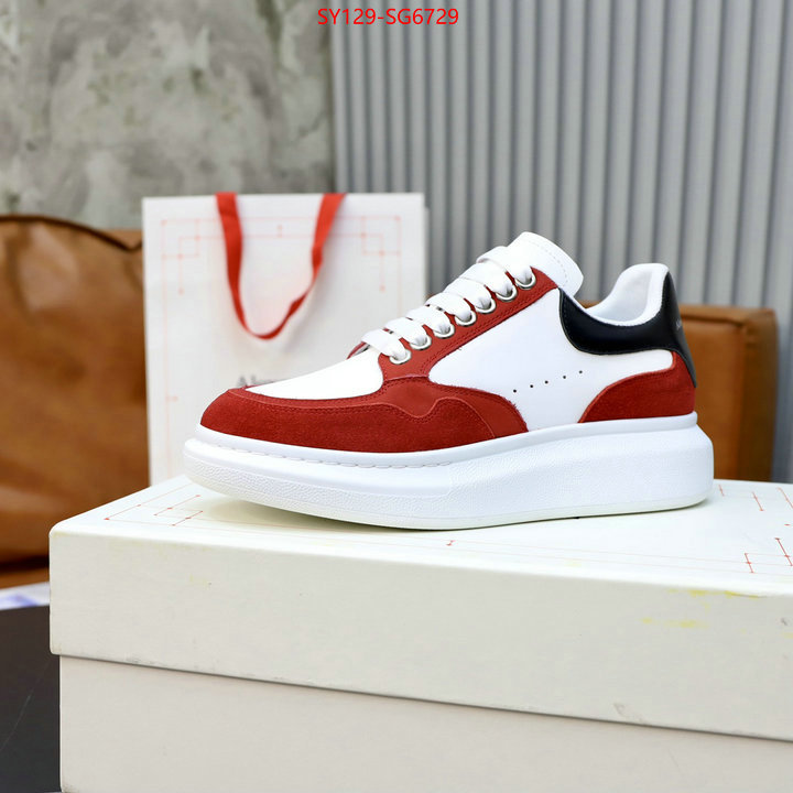 Men Shoes-Alexander McQueen replica 2023 perfect luxury ID: SG6729 $: 129USD