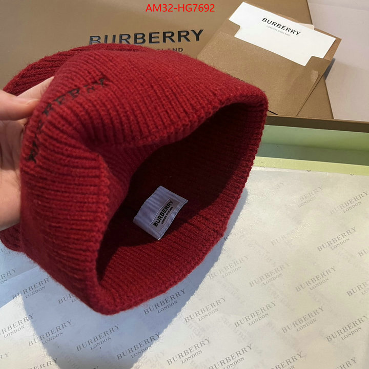 Cap(Hat)-Burberry 2023 perfect replica designer ID: HG7692 $: 32USD