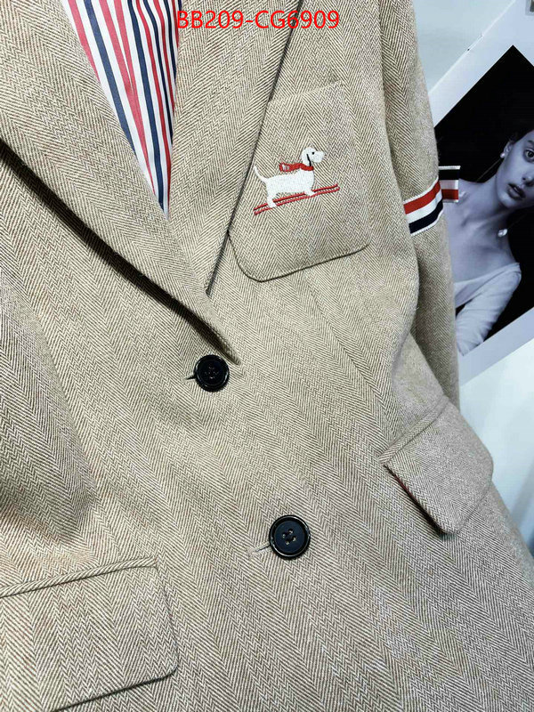 Clothing-Thom Browne customize best quality replica ID: CG6909 $: 209USD