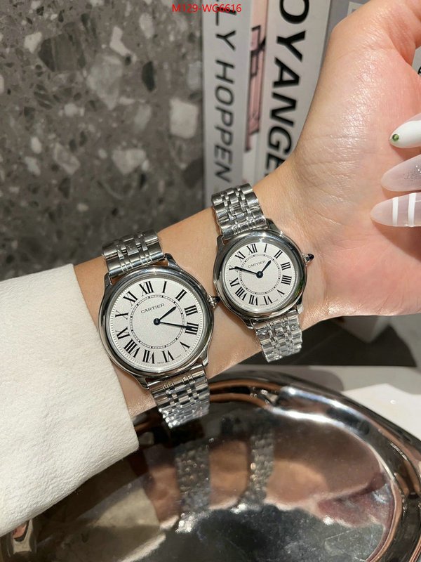 Watch(TOP)-Cartier outlet sale store ID: WG6616 $: 129USD