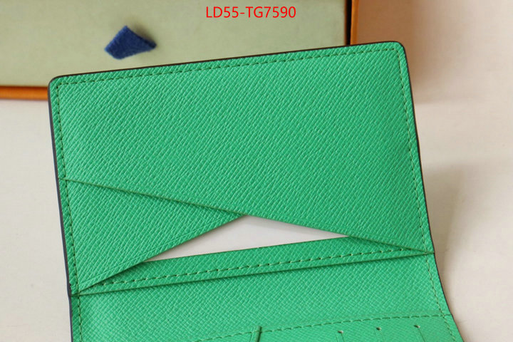 LV Bags(TOP)-Wallet aaaaa+ quality replica ID: TG7590 $: 55USD,