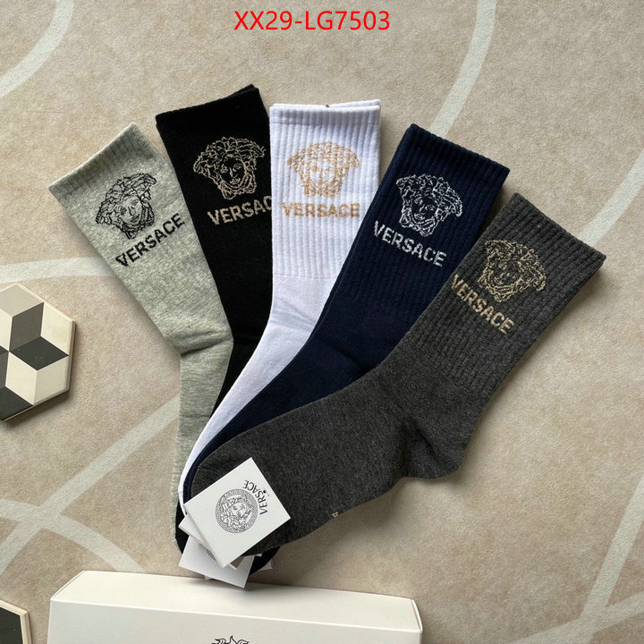 Sock-Versace from china 2023 ID: LG7503 $: 29USD