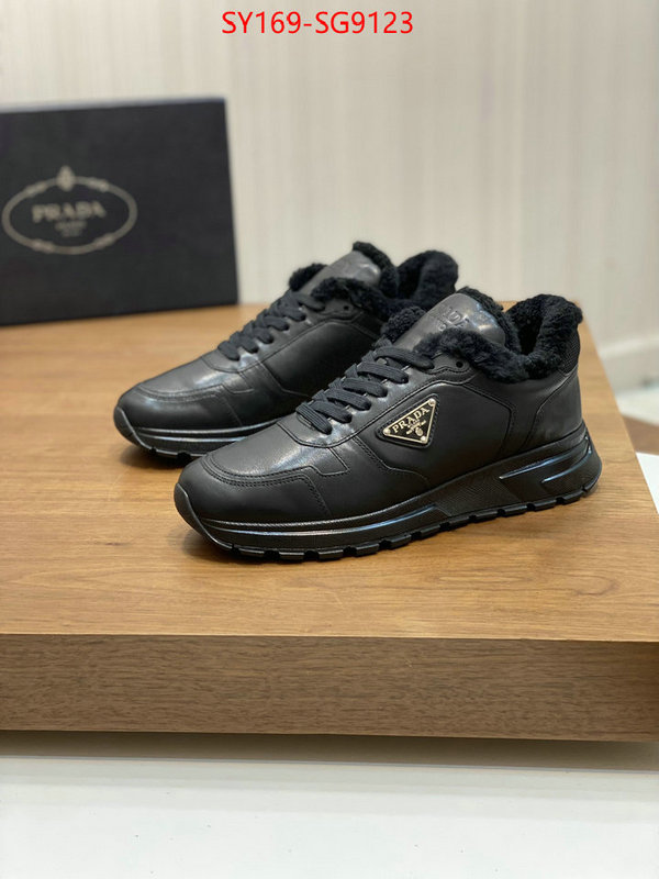 Men shoes-Prada luxury fake ID: SG9123 $: 169USD