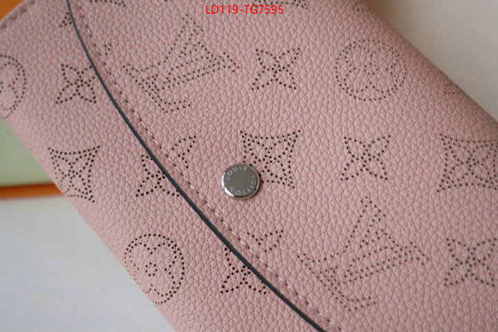 LV Bags(TOP)-Wallet aaaaa replica ID: TG7595 $: 119USD,