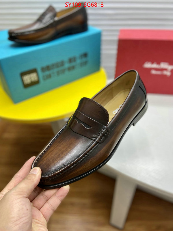 Men shoes-Ferragamo high quality designer replica ID: SG6818 $: 109USD