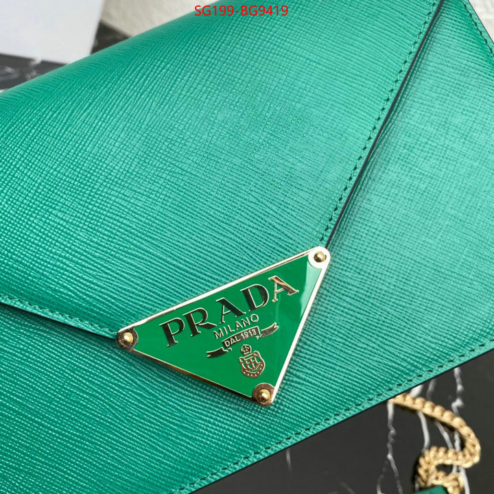 Prada Bags (TOP)-Diagonal- aaaaa ID: BG9419 $: 199USD,