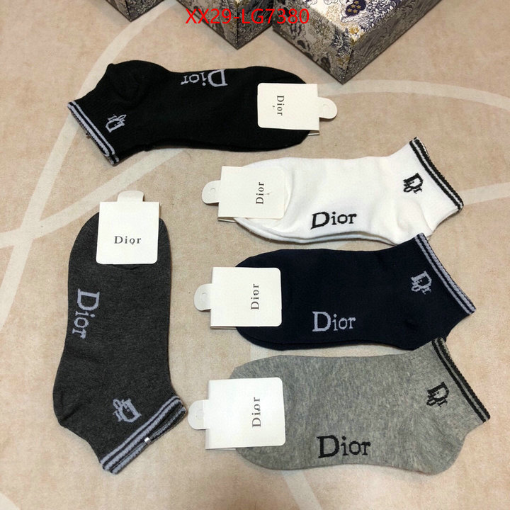 Sock-Dior cheap ID: LG7380 $: 29USD