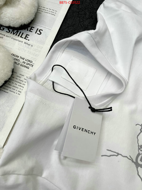 Clothing-Givenchy 1:1 replica ID: CG9522 $: 75USD
