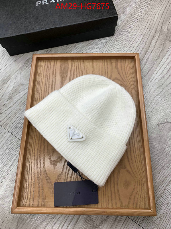 Cap (Hat)-Prada wholesale china ID: HG7675 $: 29USD