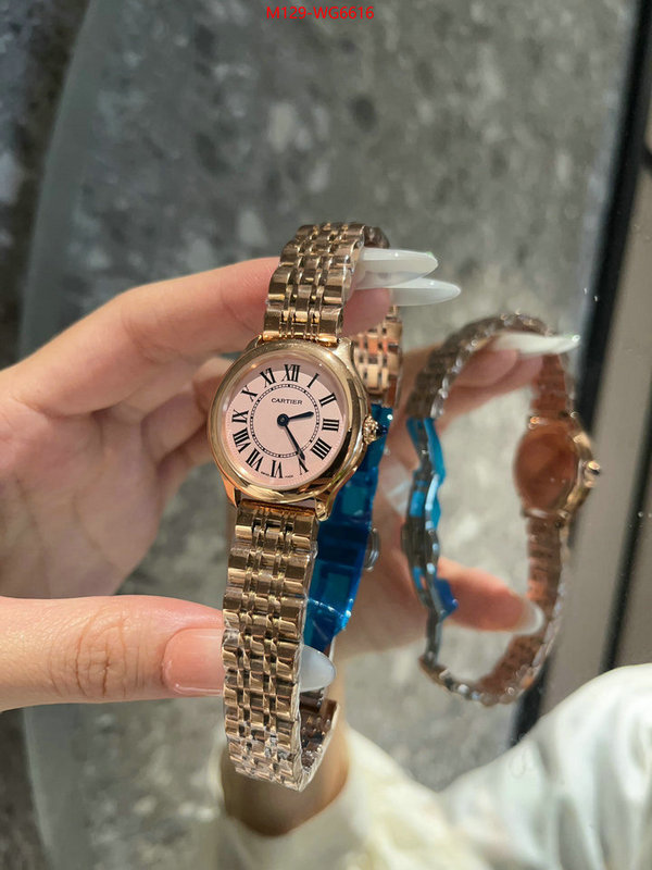 Watch(TOP)-Cartier outlet sale store ID: WG6616 $: 129USD