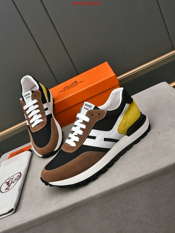 Men Shoes-Hermes replica 1:1 high quality ID: SG6723 $: 105USD