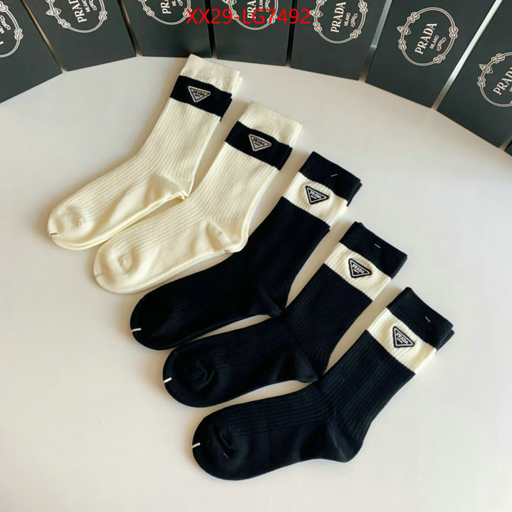 Sock-Prada cheap high quality replica ID: LG7492 $: 29USD