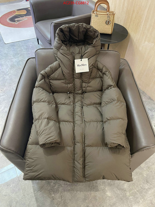 Down jacket Women-MaxMara brand designer replica ID: CG8812 $: 239USD