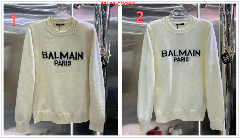 Clothing-Balmain replica aaaaa+ designer ID: CG6923 $: 109USD