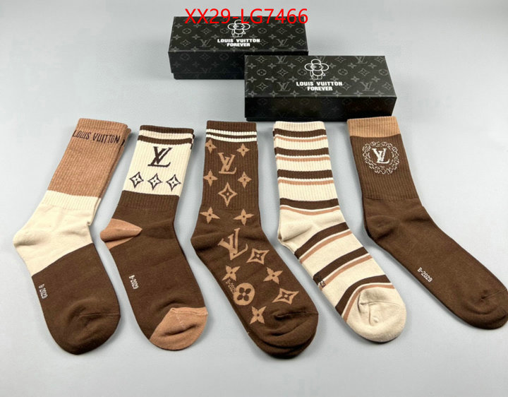 Sock-LV what is top quality replica ID: LG7466 $: 29USD