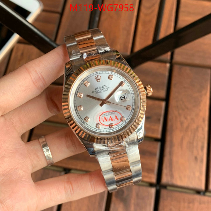 Watch(4A)-Rolex brand designer replica ID: WG7958 $: 119USD