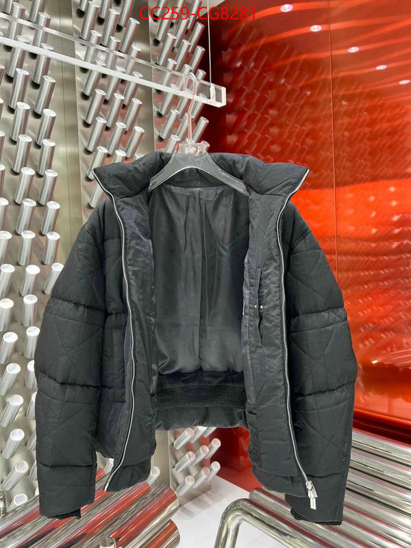 Down jacket Women-Dior how to start selling replica ID: CG8281 $: 259USD