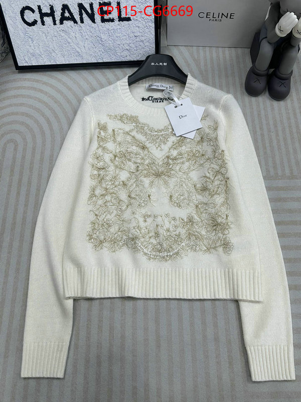 Clothing-Dior from china 2023 ID: CG6669 $: 115USD