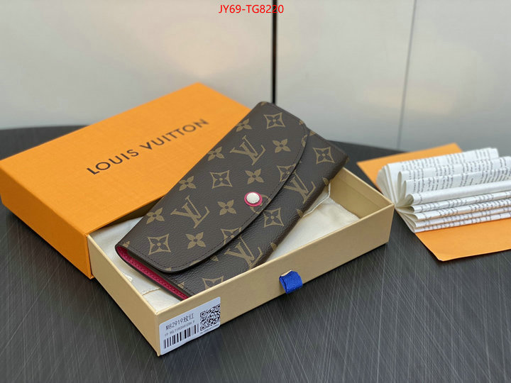 LV Bags(TOP)-Wallet online from china designer ID: TG8220 $: 69USD