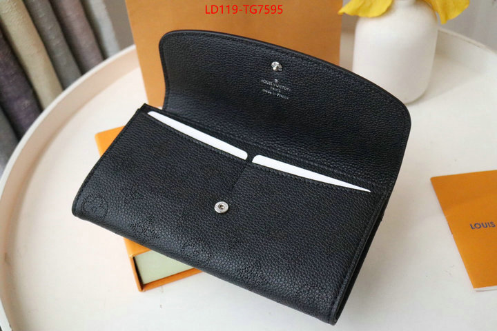 LV Bags(TOP)-Wallet aaaaa replica ID: TG7595 $: 119USD,