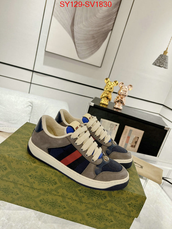 Men Shoes-Gucci high quality replica ID: SV1830 $: 129USD