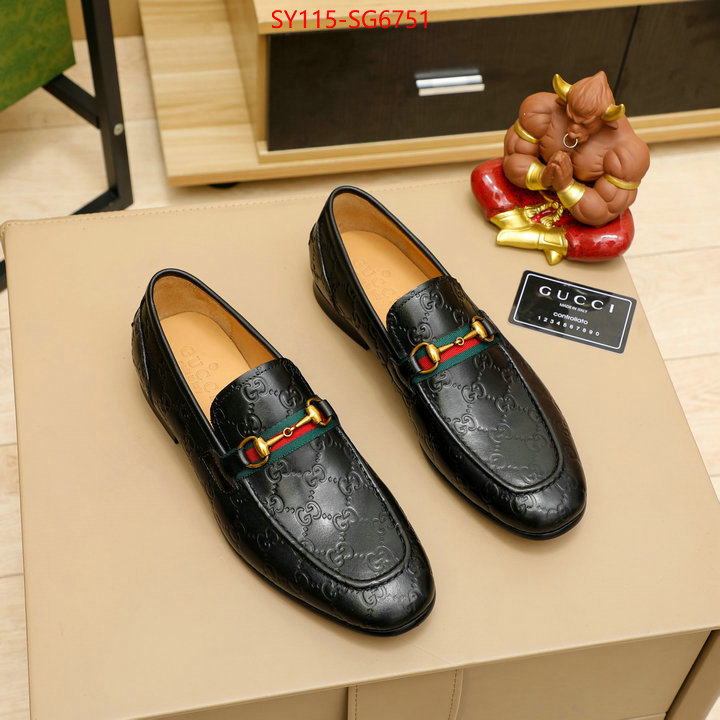 Men Shoes-Gucci what best replica sellers ID: SG6751 $: 115USD