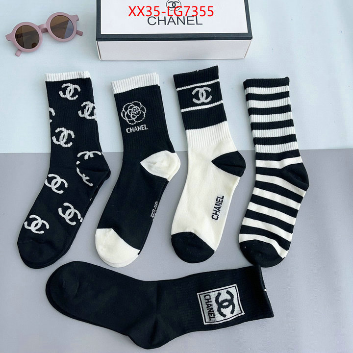 Sock-Chanel 2023 aaaaa replica customize ID: LG7355 $: 35USD