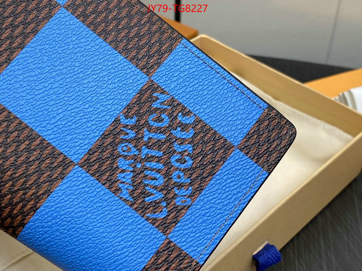 LV Bags(TOP)-Wallet high quality perfect ID: TG8227 $: 79USD