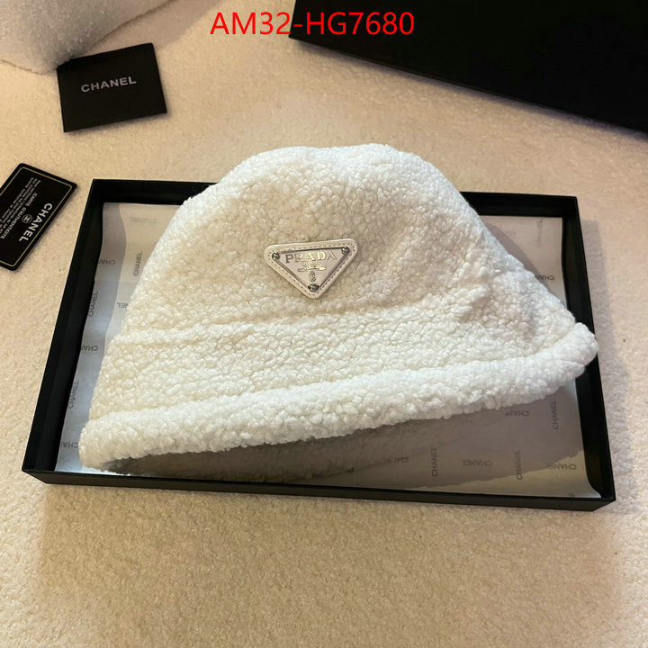 Cap (Hat)-Prada wholesale china ID: HG7680 $: 32USD