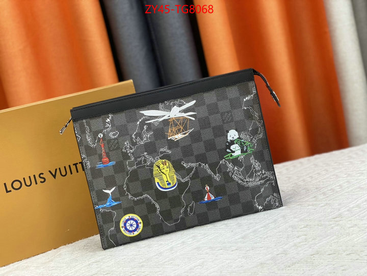 LV Bags(4A)-Wallet high quality happy copy ID: TG8068 $: 45USD